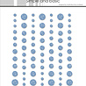Simple and Basic Glitter Enamel Dots Light Blue (77pcs) (SBA104) Simple and Basic Glitter Enamel Dots Light Blue (77pcs) (SBA104)