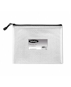 HobbyGross Storage Transparent A4+ Zip Bag (3pcs) (SS143) HobbyGross Storage Transparent A4+ Zip Bag (3pcs) (SS143)