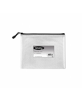 HobbyGros Transparent A5+ Zip Bag (3pcs) (SS144)