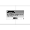 HobbyGross Storage Cards & Envelopes 10x10cm Snow White (50pcs) (SS127)