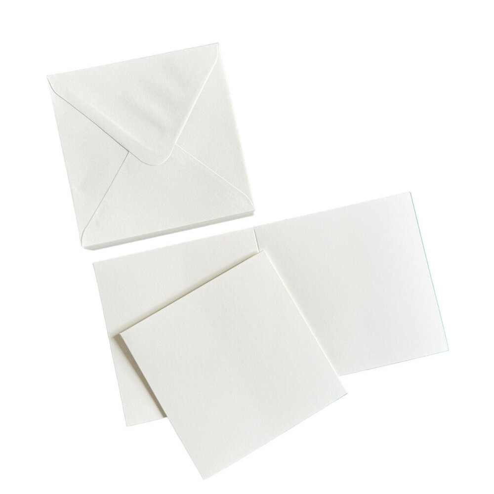 HobbyGross Storage Cards & Envelopes 15,2x15,2cm Pure White (50pcs) (SS136) HobbyGross Storage Cards & Envelopes 15,2x15,2cm Pure White (50pcs) (SS136)