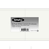 HobbyGross Storage Cards & Envelopes 10x10cm Pure White (50pcs) (SS129) HobbyGross Storage Cards & Envelopes 10x10cm Pure White (50pcs) (SS129)