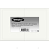 HobbyGross Storage Cards & Envelopes A7 Pure White (50pcs) (SS130)