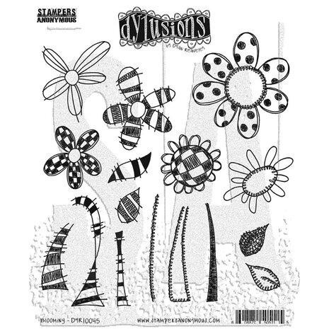 Ranger Dylusions Block It Cling Stamps (DYR10042) - Copy