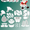 By Lene Metal Dies Santa (BLD1882) By Lene Metal Dies Santa (BLD1882)