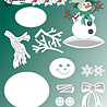 By Lene Metal Dies Happy Snowman (BLD1885) By Lene Metal Dies Happy Snowman (BLD1885)