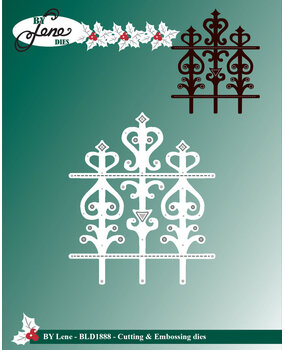 By Lene Metal Dies Ornamental Gate (BLD1888) By Lene Metal Dies Ornamental Gate (BLD1888)