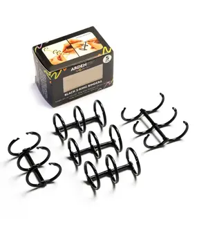 Arden Creative Studio Amber Ledgers Black 3-Ring Binder (5pcs) by Katie Pertiet (ACSRB0001) Arden Creative Studio Amber Ledgers Black 3-Ring Binder (5pcs) by Katie Pertiet (ACSRB0001)