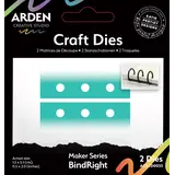 Arden Creative Studio Amber Ledgers BindRight Die Set by Katie Pertiet (ACSCD0035)