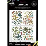 Arden Creative Studio Amber Ledgers Laser Cuts Foliage (85pcs) by Katie Pertiet (ACSLC0013)