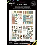 Arden Creative Studio Amber Ledgers Laser Cuts Essentials (108pcs) by Katie Pertiet (ACSLC0012)