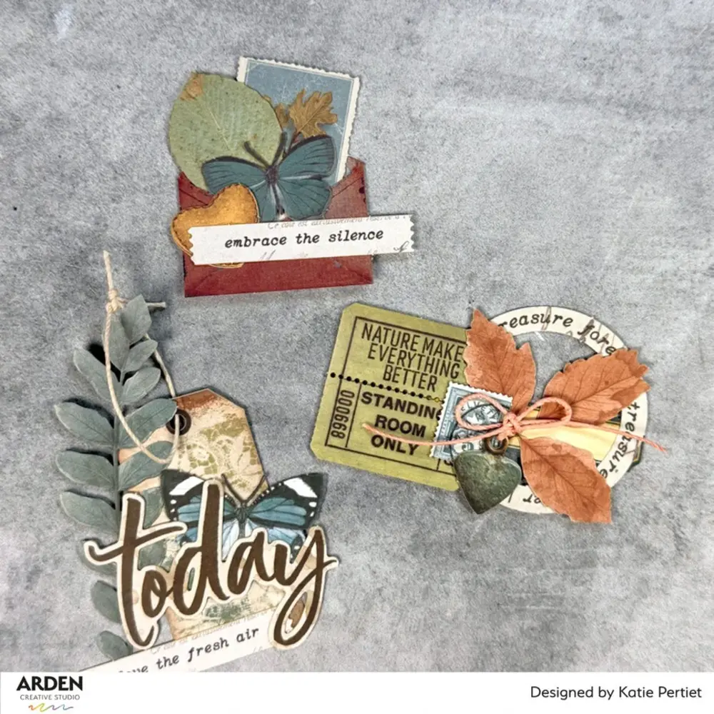 Arden Creative Studio Amber Ledgers Laser Cuts Essentials (108pcs) by Katie Pertiet (ACSLC0012) Arden Creative Studio Amber Ledgers Laser Cuts Essentials (108pcs) by Katie Pertiet (ACSLC0012)