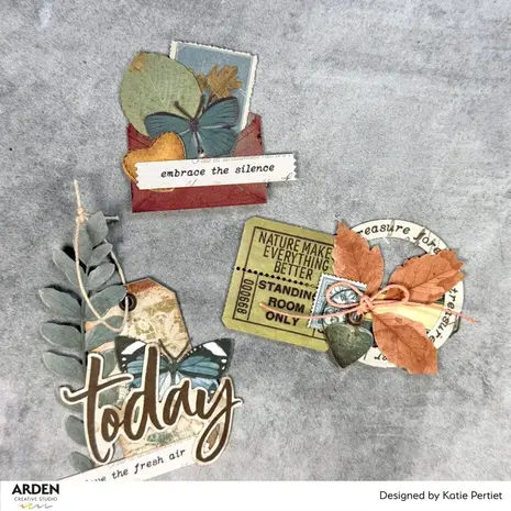 Arden Creative Studio Amber Ledgers Laser Cuts Essentials (108pcs) by Katie Pertiet (ACSLC0012) Arden Creative Studio Amber Ledgers Laser Cuts Essentials (108pcs) by Katie Pertiet (ACSLC0012)