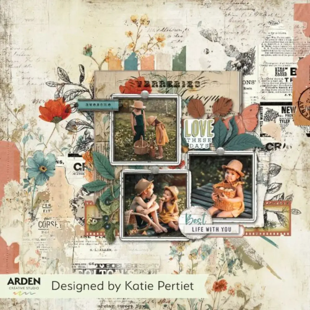 Arden Creative Studio Amber Ledgers Ephemera Pack Bookmakers by Katie Pertiet (ACSEP0018) Arden Creative Studio Amber Ledgers Ephemera Pack Bookmakers by Katie Pertiet (ACSEP0018)
