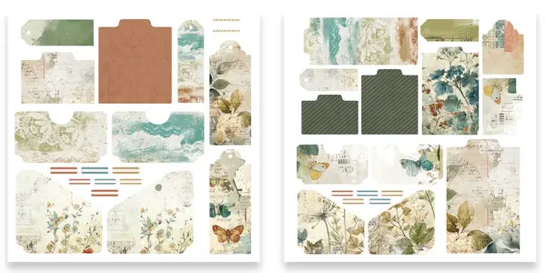 Arden Creative Studio Amber Ledgers Ephemera Pack Journalmakers (37pcs) by Katie Pertiet (ACSEP0017) Arden Creative Studio Amber Ledgers Ephemera Pack Journalmakers (37pcs) by Katie Pertiet (ACSEP0017)