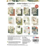 Arden Creative Studio Amber Ledgers 6x8 Inch Paper Pad by Katie Pertiet (ACSPP0033)