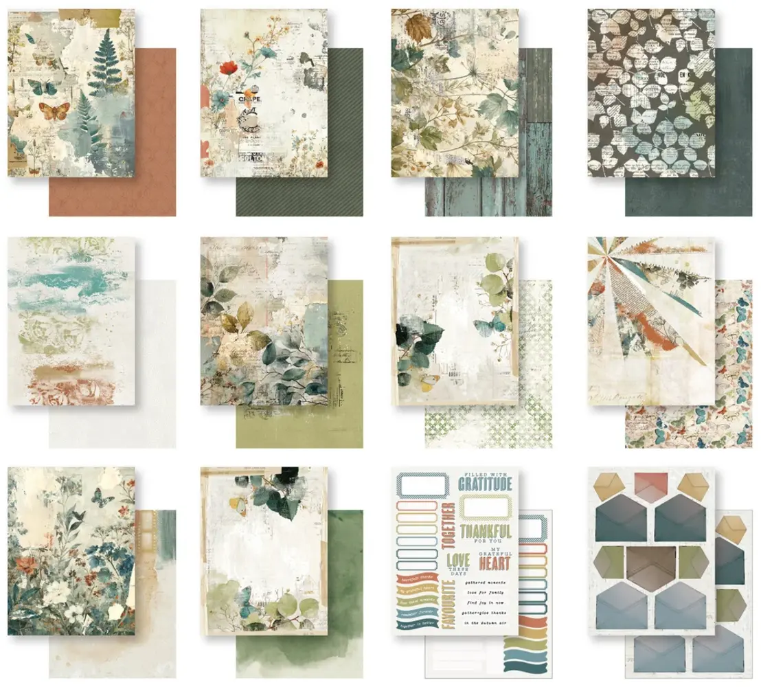 Arden Creative Studio Amber Ledgers 6x8 Inch Paper Pad by Katie Pertiet (ACSPP0033) Arden Creative Studio Amber Ledgers 6x8 Inch Paper Pad by Katie Pertiet (ACSPP0033)