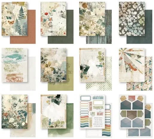 Arden Creative Studio Amber Ledgers 6x8 Inch Paper Pad by Katie Pertiet (ACSPP0033) Arden Creative Studio Amber Ledgers 6x8 Inch Paper Pad by Katie Pertiet (ACSPP0033)