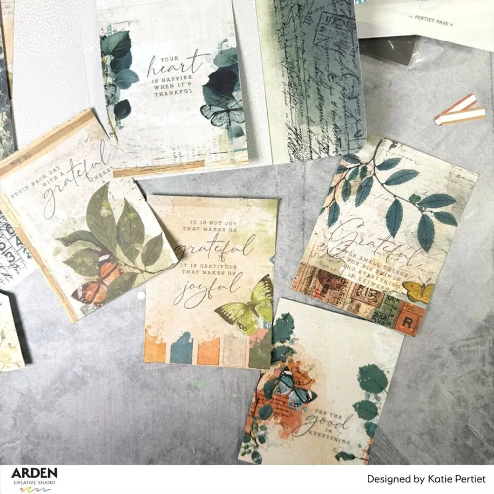 Arden Creative Studio Amber Ledgers 6x8 Inch Paper Pad by Katie Pertiet (ACSPP0033) Arden Creative Studio Amber Ledgers 6x8 Inch Paper Pad by Katie Pertiet (ACSPP0033)