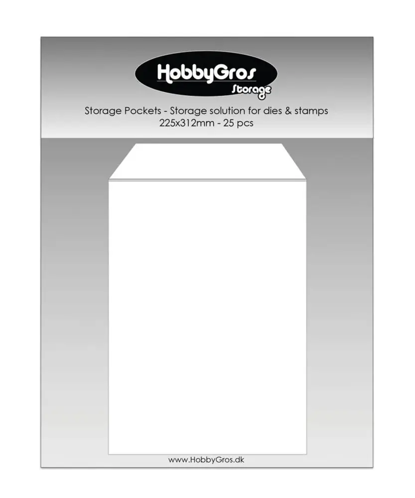 HobbyGross Storage Storage Pockets 22,5x31,2cm (25pcs) (SS148) HobbyGross Storage Storage Pockets 22,5x31,2cm (25pcs) (SS148)