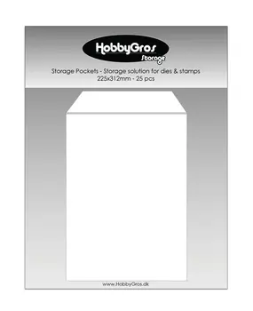 HobbyGross Storage Storage Pockets 22,5x31,2cm (25pcs) (SS148) HobbyGross Storage Storage Pockets 22,5x31,2cm (25pcs) (SS148)
