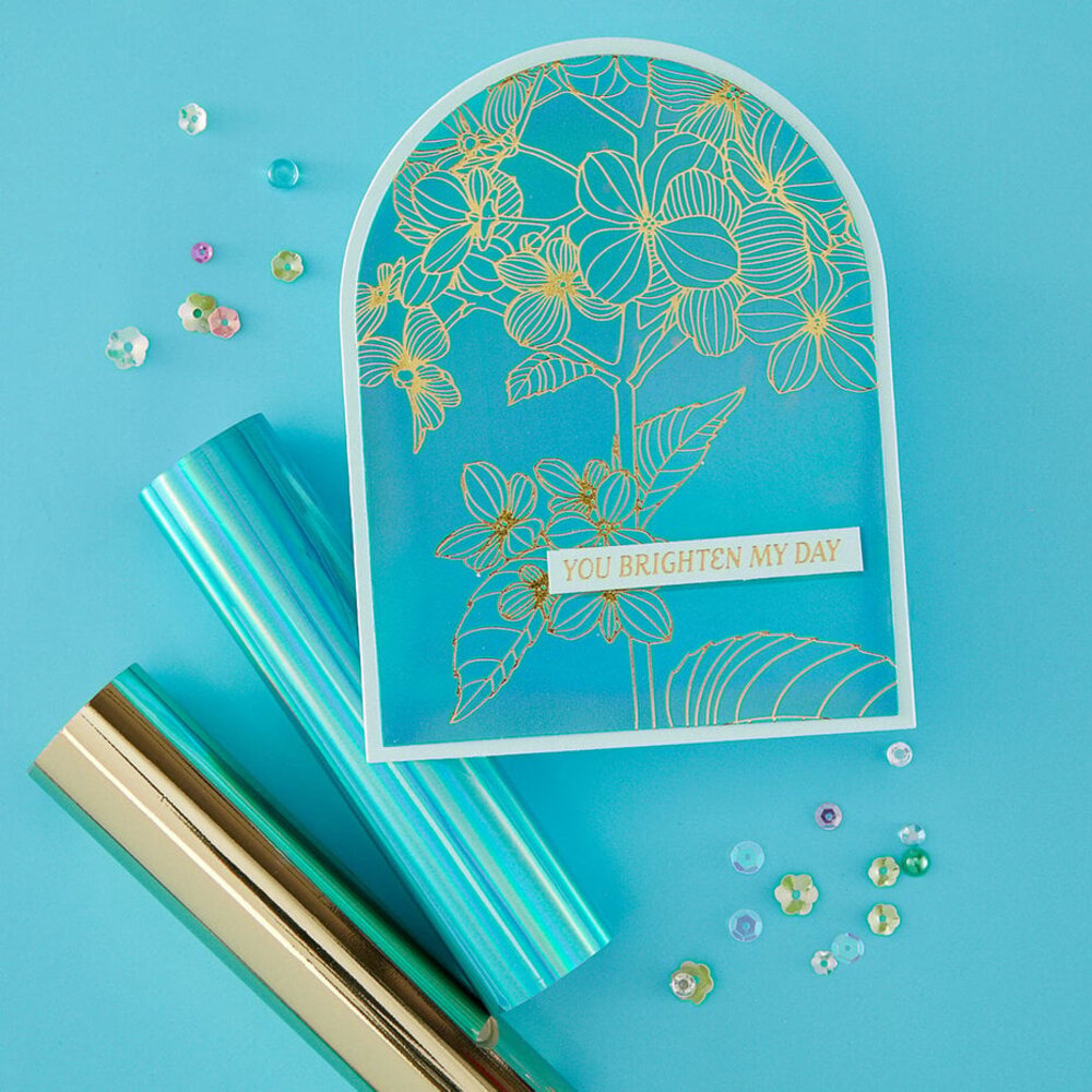 Spellbinders Create Your Way Everyday A2 Solid Rectangle Press + Foil Plate (BP-345)