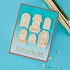 Spellbinders Create Your Way Everyday Timeless Greetings Press + Foil Plate (BP-368)