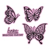 Spellbinders Create Your Way Everyday Bright Butterflies Press + Foil Plate & Die Set (BP-373)