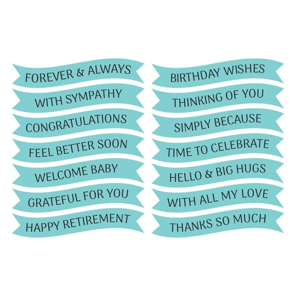 Spellbinders Create Your Way Everyday Signature Sentiments Press + Foil Plate & Die Set (BP-374)