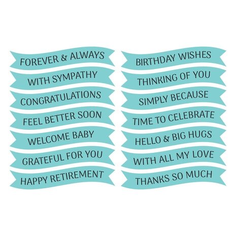 Spellbinders Create Your Way Everyday Signature Sentiments Press + Foil Plate & Die Set (BP-374)