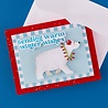 Spellbinders Simon's Sentiments Wonderful Winter Sentiments Press + Foil Plate & Die Set (BP-391)