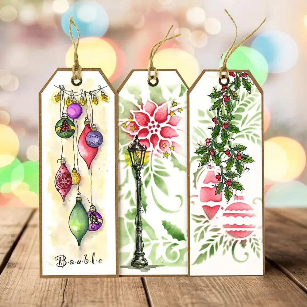 Pink Ink Designs Christmas Series Bauble Bath Clear Stamps (07-0022-PI) Pink Ink Designs Christmas Series Bauble Bath Clear Stamps (07-0022-PI)