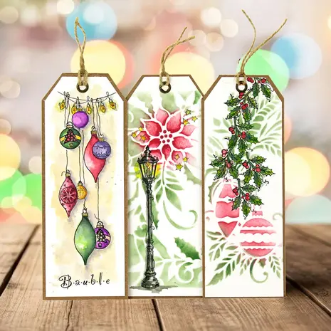 Pink Ink Designs Christmas Series Bauble Bath Clear Stamps (07-0022-PI) Pink Ink Designs Christmas Series Bauble Bath Clear Stamps (07-0022-PI)
