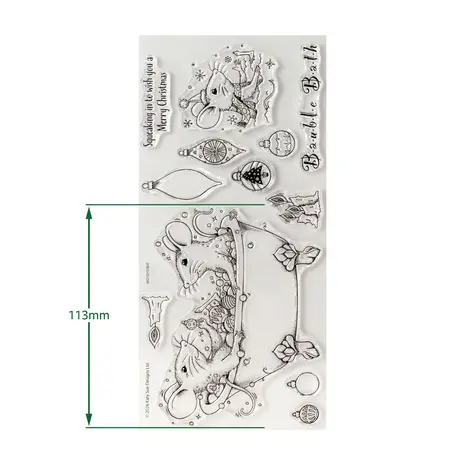 Pink Ink Designs Christmas Series Bauble Bath Clear Stamps (07-0022-PI) Pink Ink Designs Christmas Series Bauble Bath Clear Stamps (07-0022-PI)