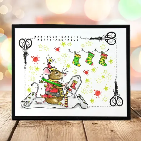 Pink Ink Designs Christmas Series Sock Paper Scissors Clear Stamps (07-0023-PI) Pink Ink Designs Christmas Series Sock Paper Scissors Clear Stamps (07-0023-PI)