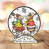 Pink Ink Designs Christmas Series Merry Kiss-Mouse Clear Stamps (07-0027-PI) Pink Ink Designs Christmas Series Merry Kiss-Mouse Clear Stamps (07-0027-PI)