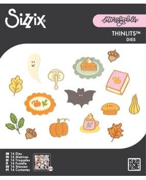 Sizzix Thinlits Die Cozy Fall Favorites (16pcs) by Letters by Shells (667200) Sizzix Thinlits Die Cozy Fall Favorites (16pcs) by Letters by Shells (667200)