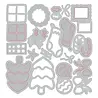 Sizzix Thinlits Die Holiday Cheer (15pcs) by Letters by Shells (667201) Sizzix Thinlits Die Holiday Cheer (15pcs) by Letters by Shells (667201)
