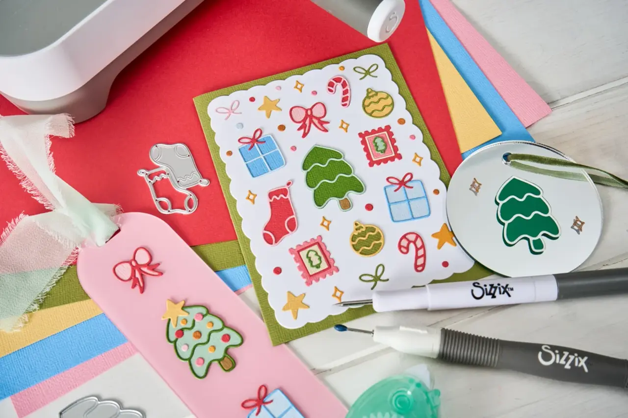 Sizzix Thinlits Die Holiday Cheer (15pcs) by Letters by Shells (667201) Sizzix Thinlits Die Holiday Cheer (15pcs) by Letters by Shells (667201)