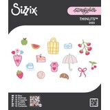 Sizzix Thinlits Die Picnic Treats (18pcs) by Letters by Shells (667202)