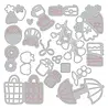 Sizzix Thinlits Die Picnic Treats (18pcs) by Letters by Shells (667202) Sizzix Thinlits Die Picnic Treats (18pcs) by Letters by Shells (667202)