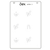 Sizzix Layered Stencils A6 Flowers & Stripe Pattern (4pcs) by Letters by Shells (667204) Sizzix Layered Stencils A6 Flowers & Stripe Pattern (4pcs) by Letters by Shells (667204)