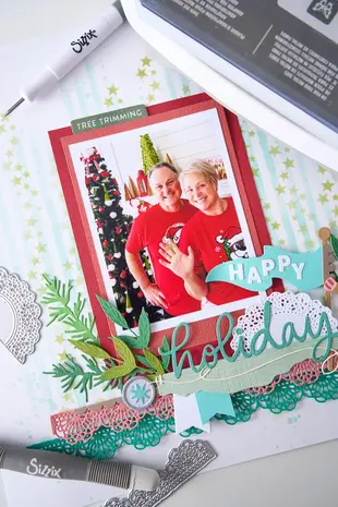 Sizzix Thinlits Die Border Clusters (16pcs) by Vicki Boutin (667186) Sizzix Thinlits Die Border Clusters (16pcs) by Vicki Boutin (667186)