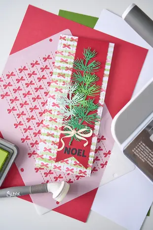 Sizzix Clear Stamps with Framelits Die Winter Greenery (15+32pcs) by Vicki Boutin (667188) Sizzix Clear Stamps with Framelits Die Winter Greenery (15+32pcs) by Vicki Boutin (667188)