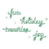 Sizzix Thinlits Die Vicki Holiday Script (15pcs) by Vicki Boutin (667189) Sizzix Thinlits Die Vicki Holiday Script (15pcs) by Vicki Boutin (667189)