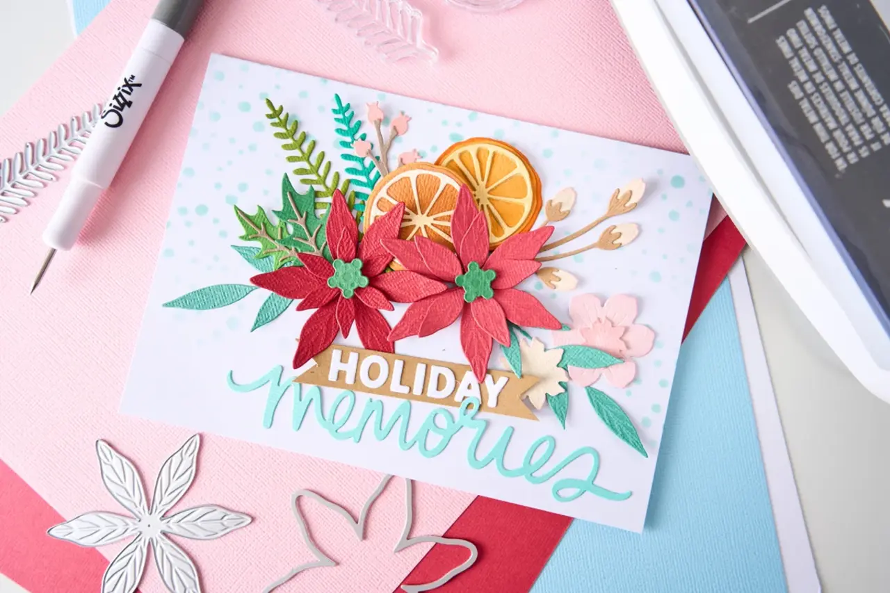 Sizzix Thinlits Die Vicki Holiday Script (15pcs) by Vicki Boutin (667189) Sizzix Thinlits Die Vicki Holiday Script (15pcs) by Vicki Boutin (667189)
