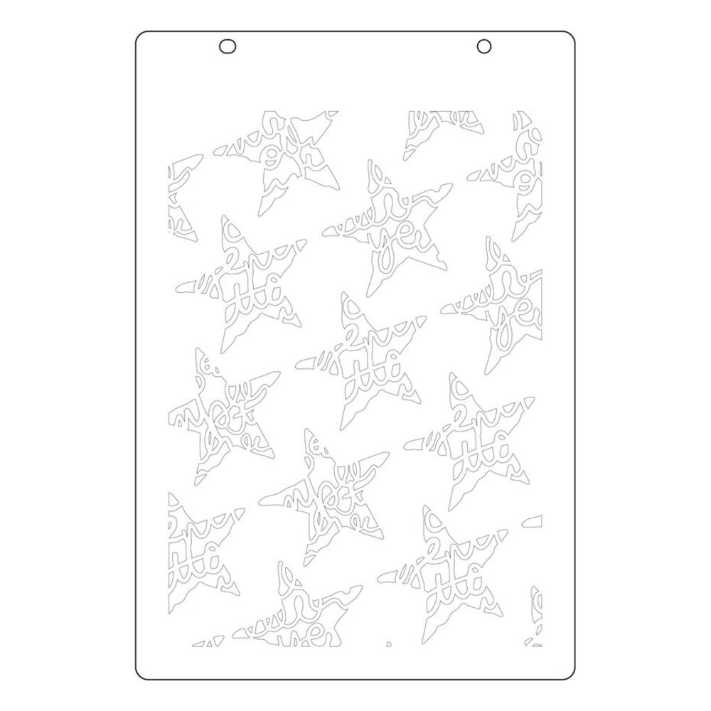 Sizzix Layered Stencis & Framelits Die Script Layering Stars (2+3pcs) by Vicki Boutin (667191) Sizzix Layered Stencis & Framelits Die Script Layering Stars (2+3pcs) by Vicki Boutin (667191)