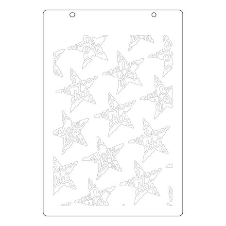 Sizzix Layered Stencis & Framelits Die Script Layering Stars (2+3pcs) by Vicki Boutin (667191) Sizzix Layered Stencis & Framelits Die Script Layering Stars (2+3pcs) by Vicki Boutin (667191)