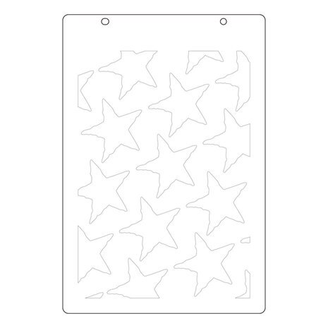 Sizzix Layered Stencis & Framelits Die Script Layering Stars (2+3pcs) by Vicki Boutin (667191) Sizzix Layered Stencis & Framelits Die Script Layering Stars (2+3pcs) by Vicki Boutin (667191)
