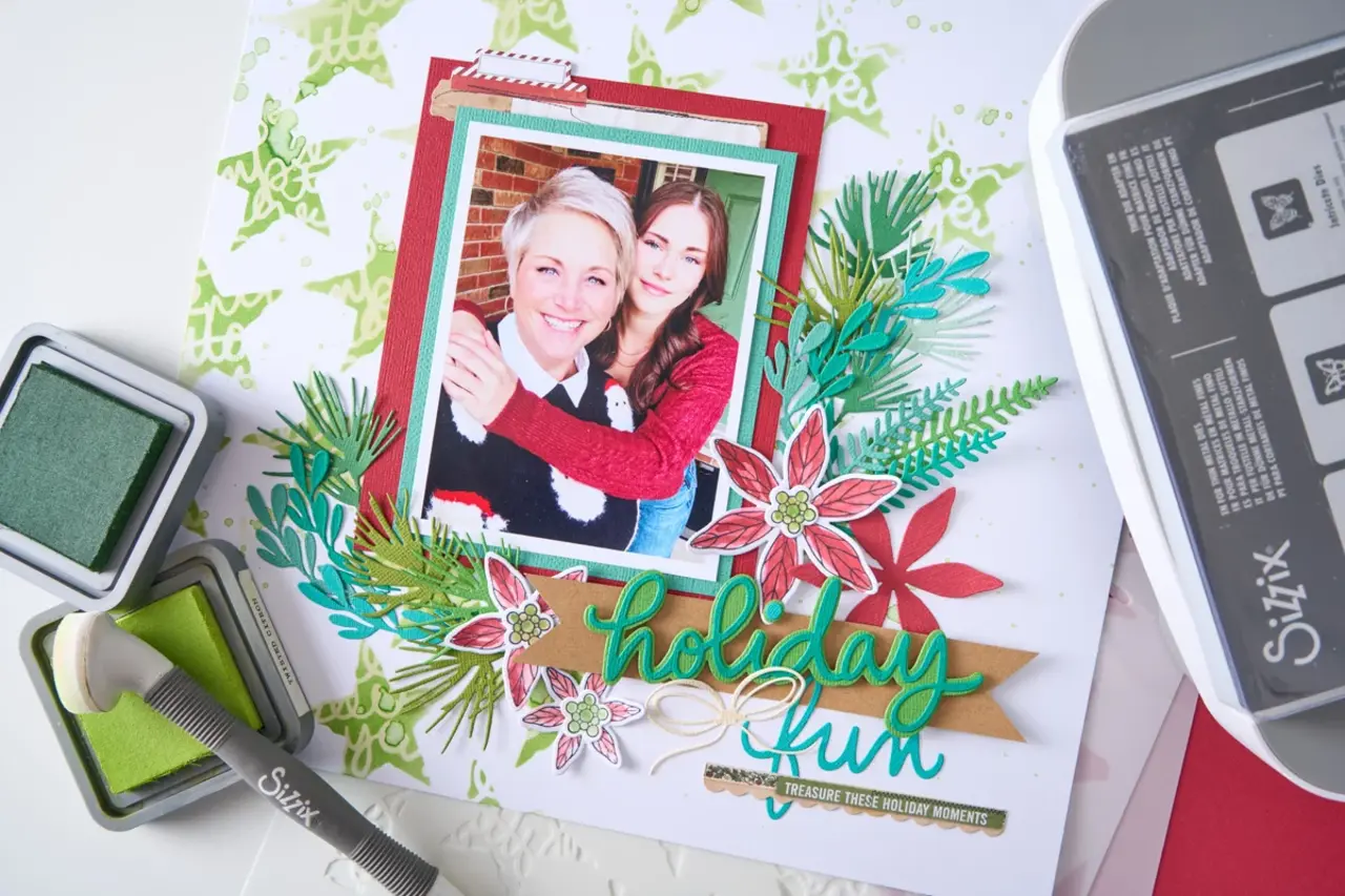 Sizzix Layered Stencis & Framelits Die Script Layering Stars (2+3pcs) by Vicki Boutin (667191) Sizzix Layered Stencis & Framelits Die Script Layering Stars (2+3pcs) by Vicki Boutin (667191)